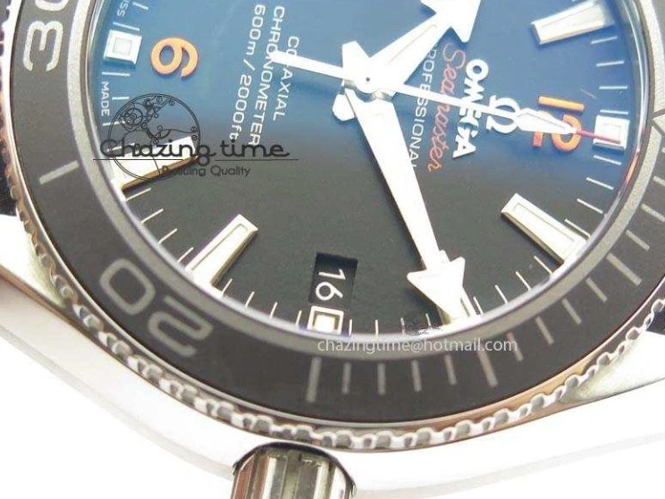 0118 Planet Ocean SS Bp Maker 45mm Black Bezel Orange Numbers On Black Rubber Strap A Popular 8220